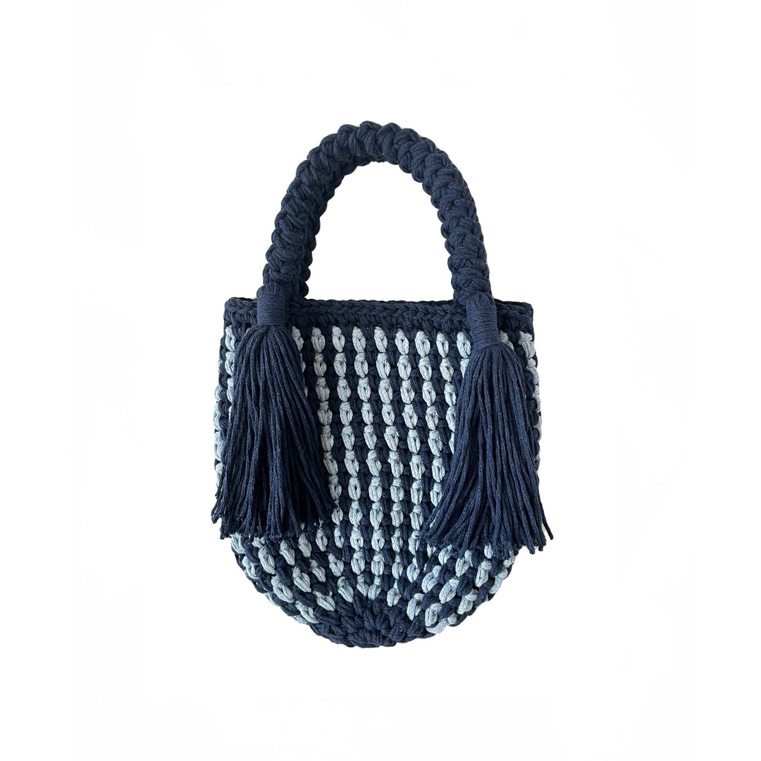 ISLAND BOWL BAG MINI BLUE HUES