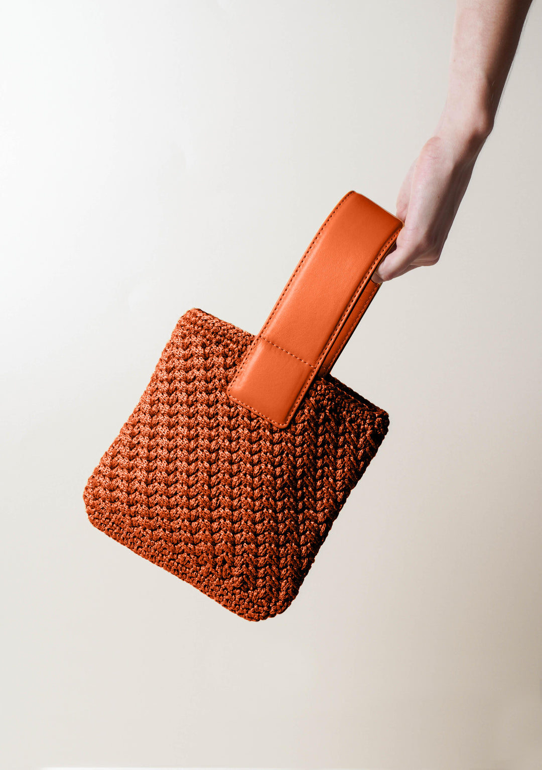 AMAYA MINI SQUARE TOTE PAPRIKA