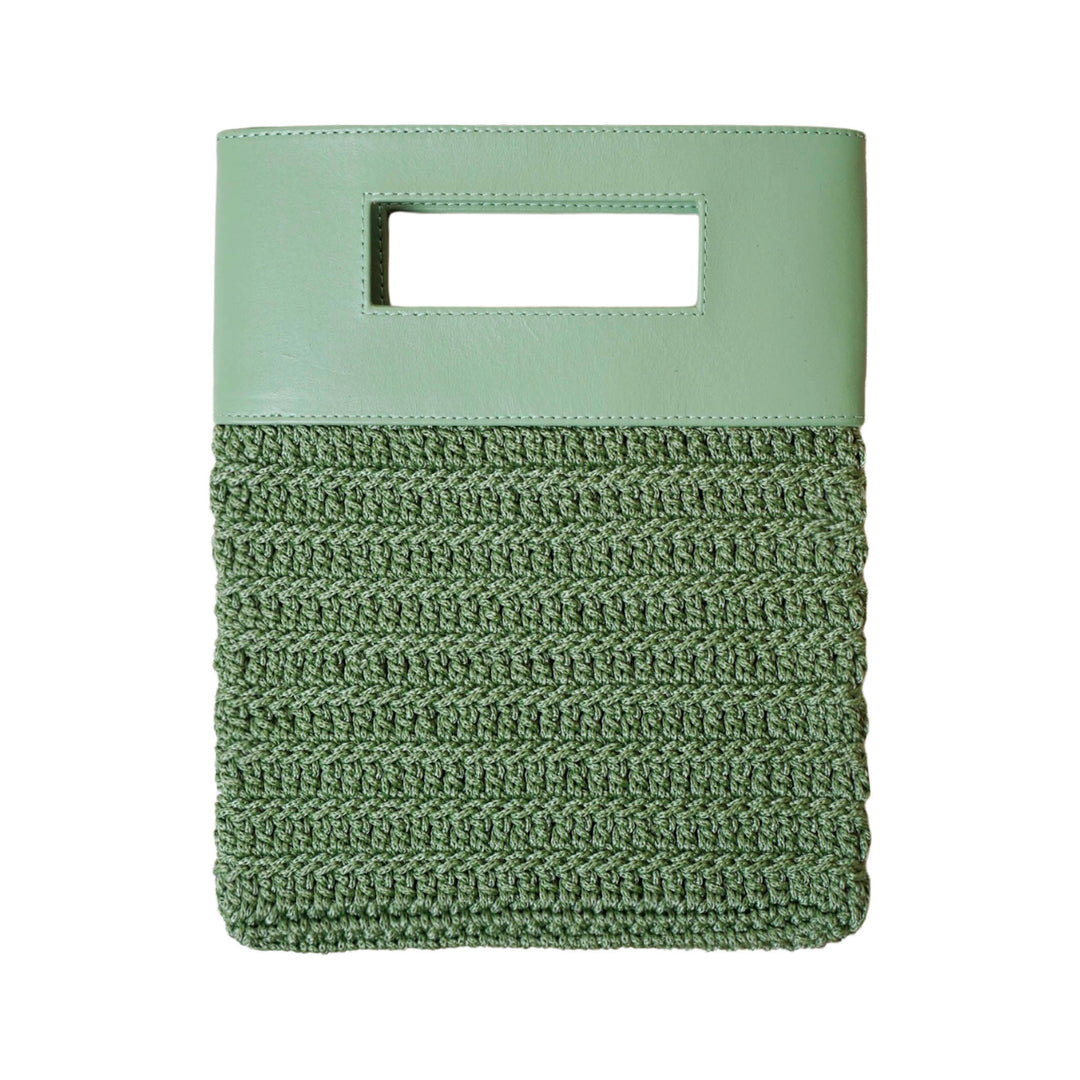 AURORA MINI FOLDOVER CLUTCH SAGE