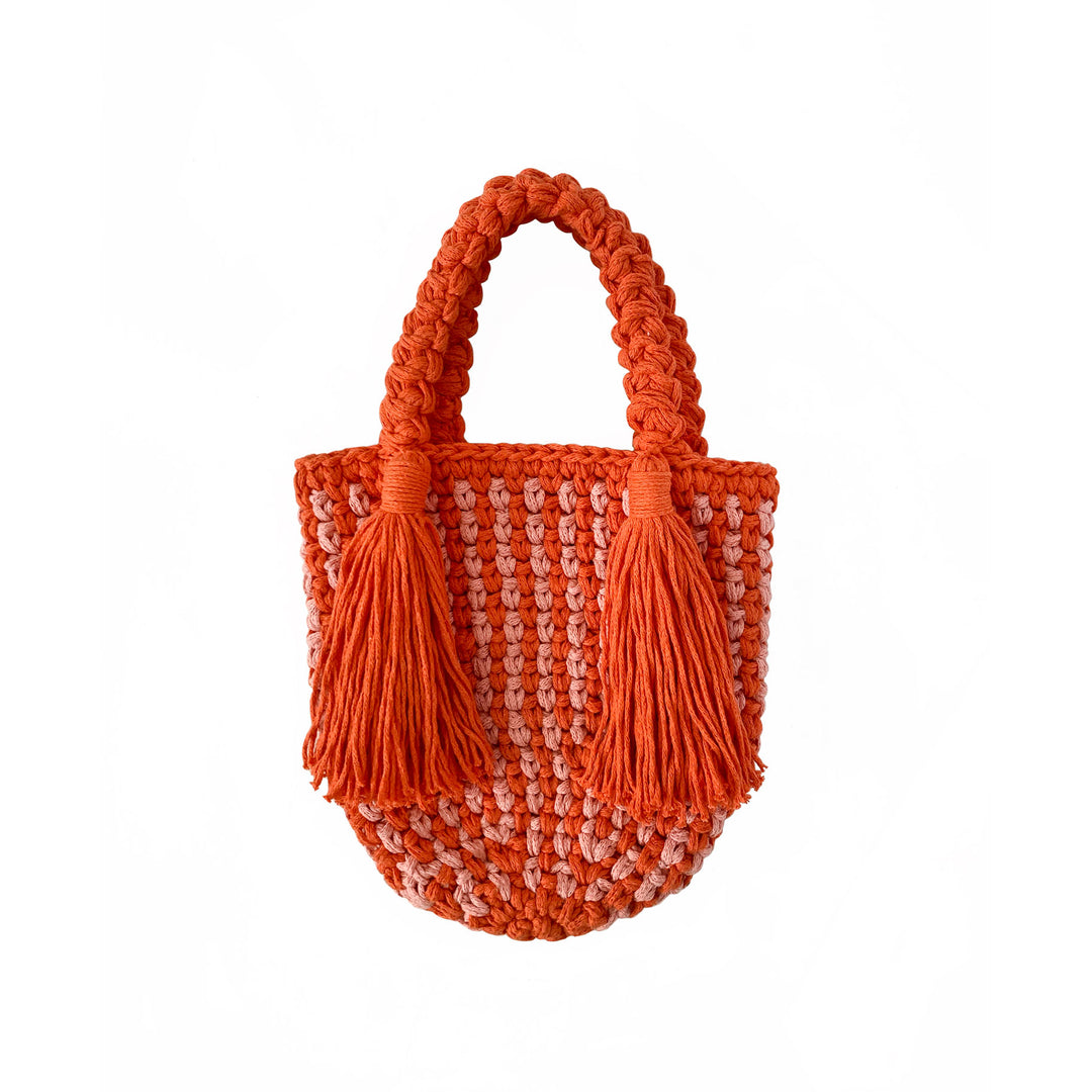 ISLAND BOWL BAG MINI ORANGE HUES