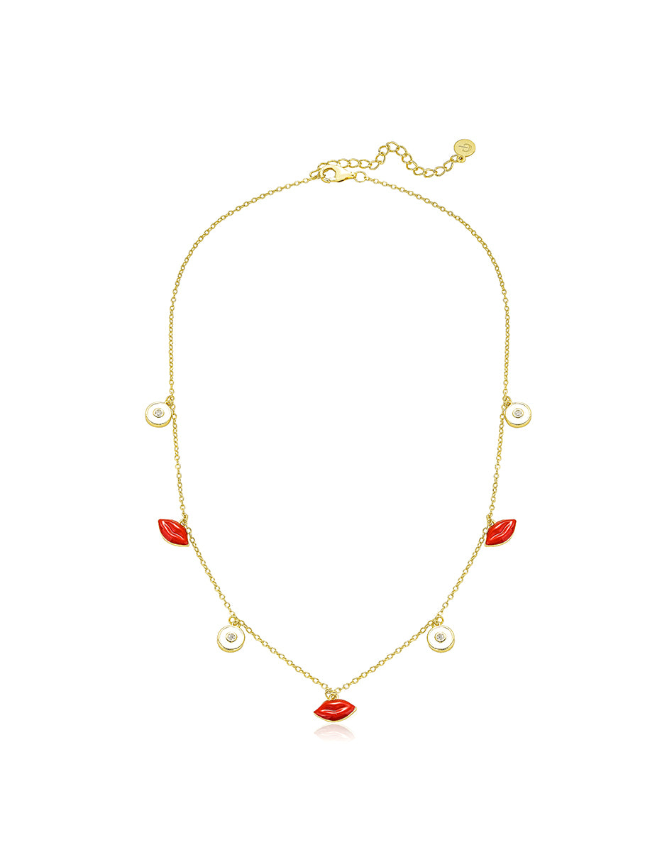 KISSES NECKLACE