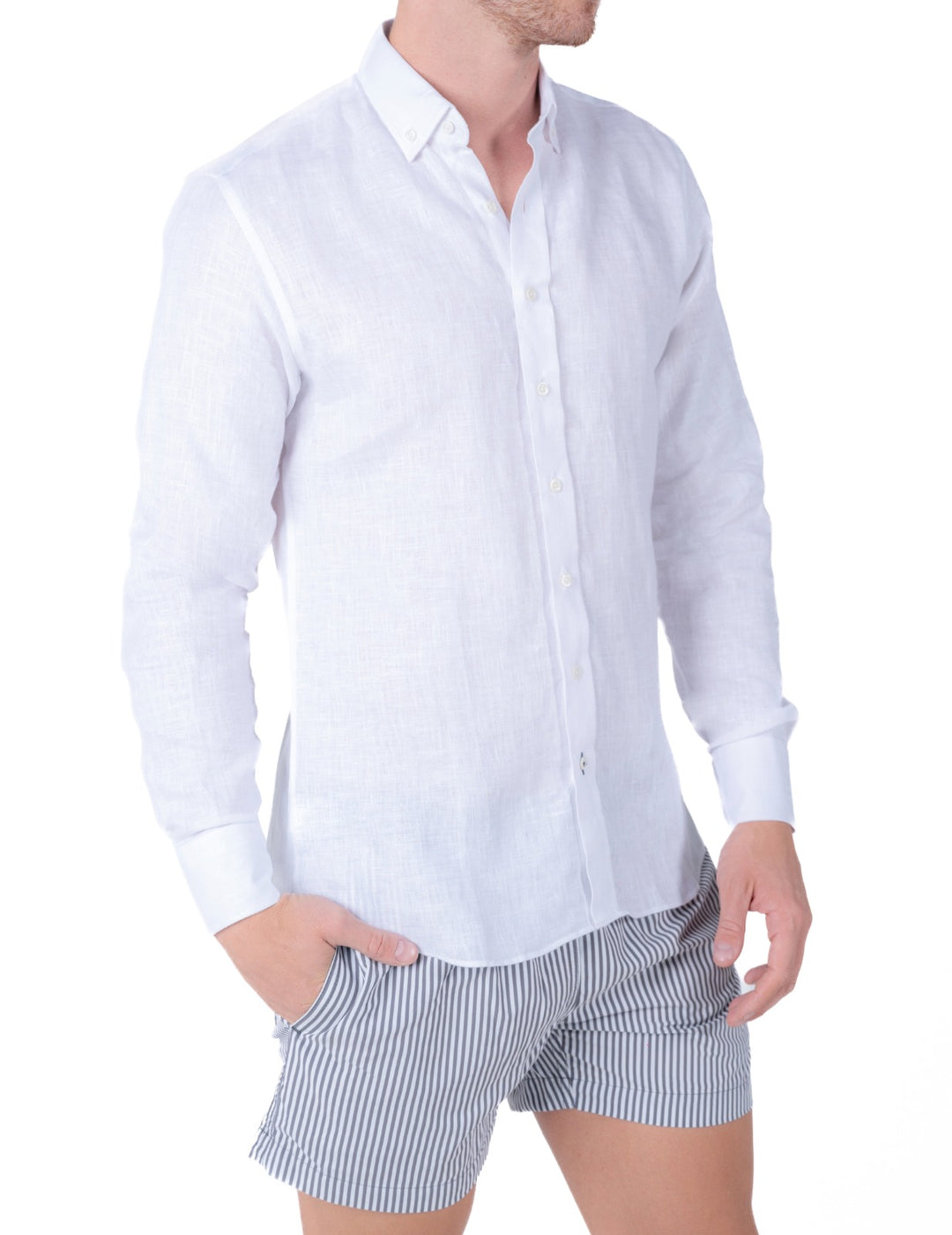 THE PIROGUE LINEN SHIRT