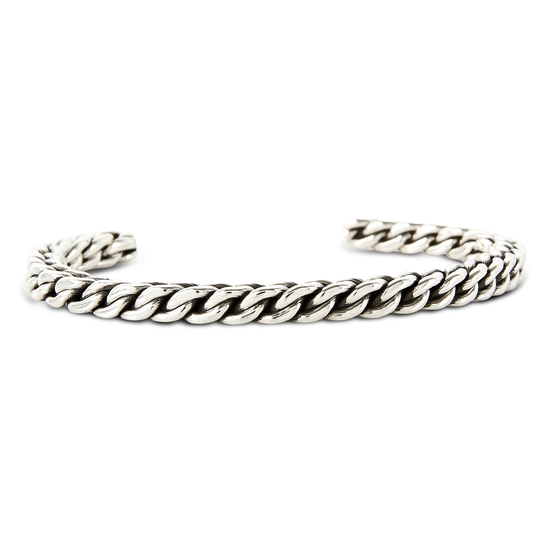 BRAZALETE CADENA PLATA