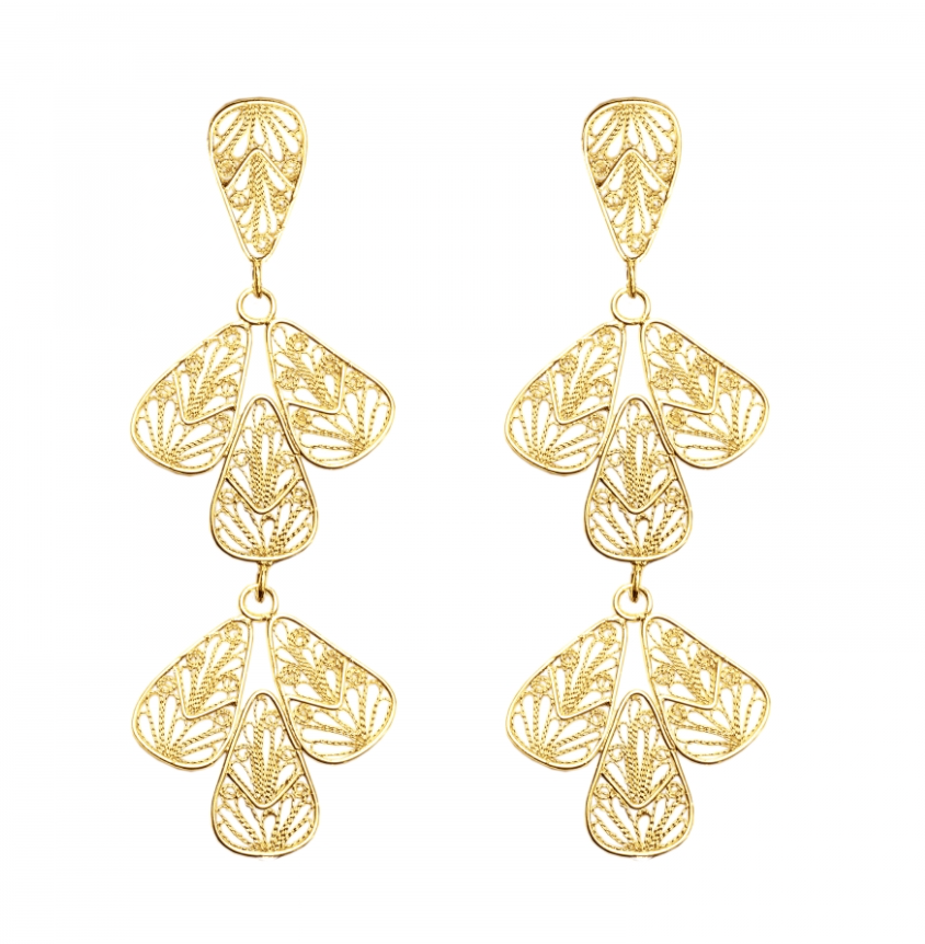 ARETES MARIA VII DORADO