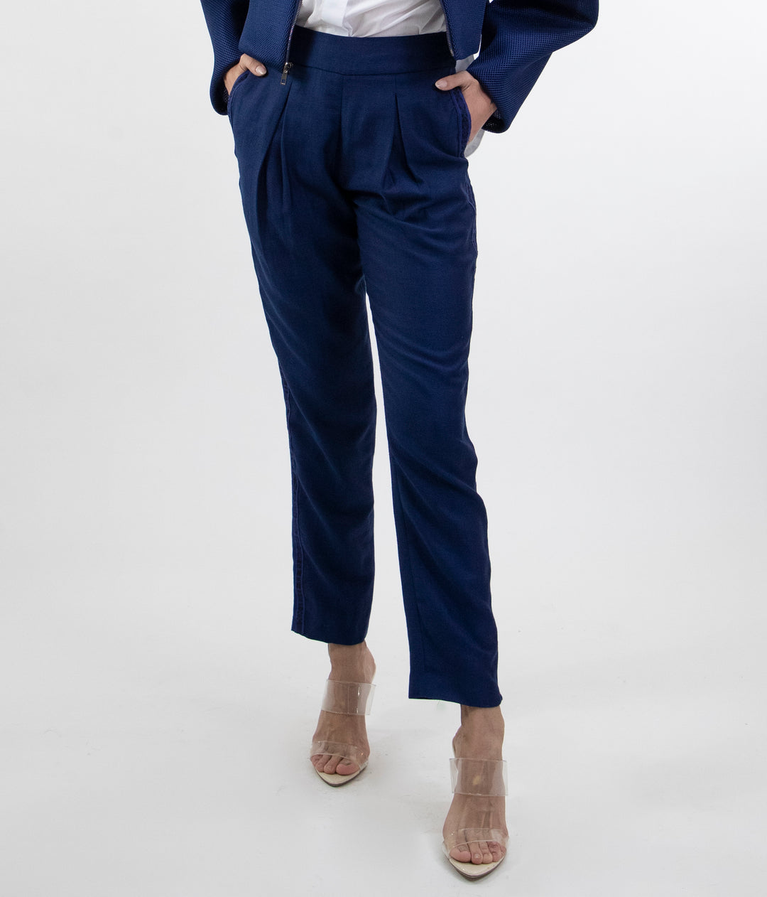 PANTALON MUJER CON TELAR DE CINTURA