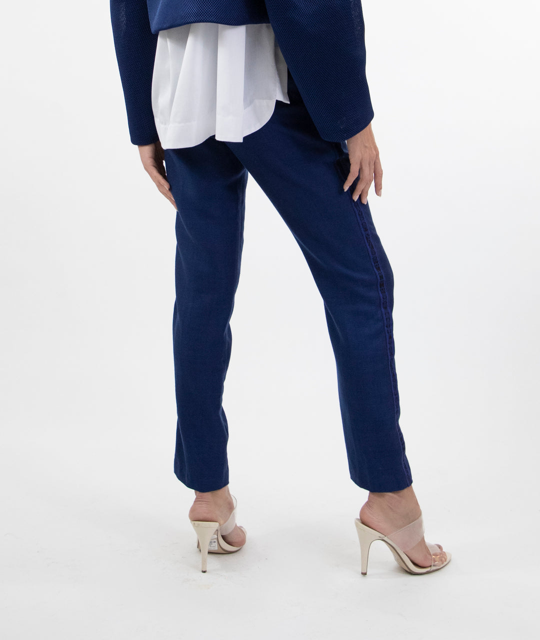 PANTALON MUJER CON TELAR DE CINTURA