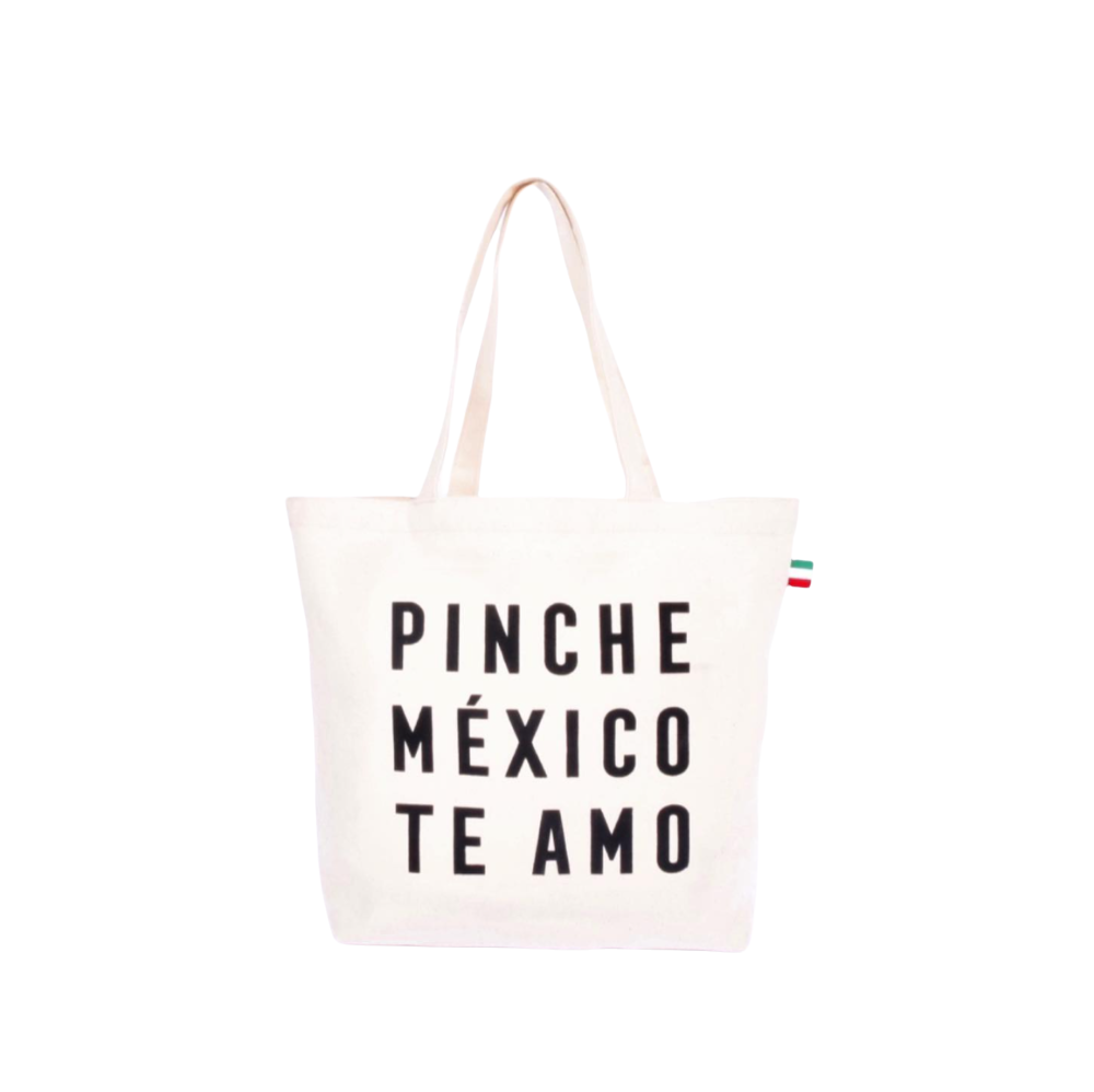 BOLSA ALGODON PINCHE MEXICO TE AMO