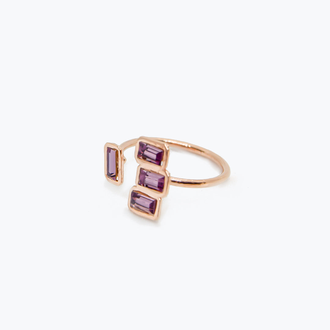 ANILLO TEA LIGHT AMETHYST